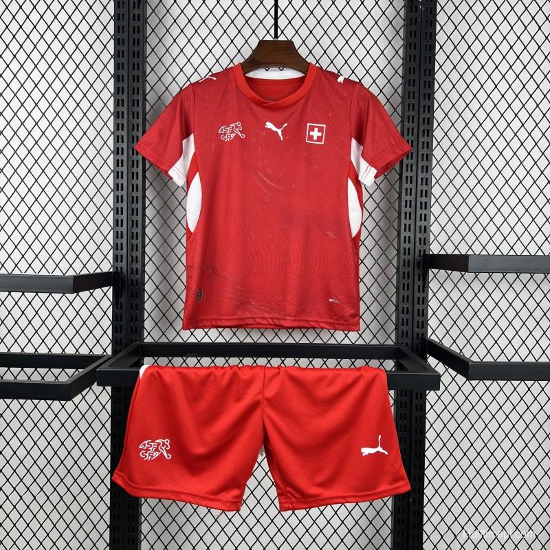 2026 Kids Switzerland World Cup Home Kit