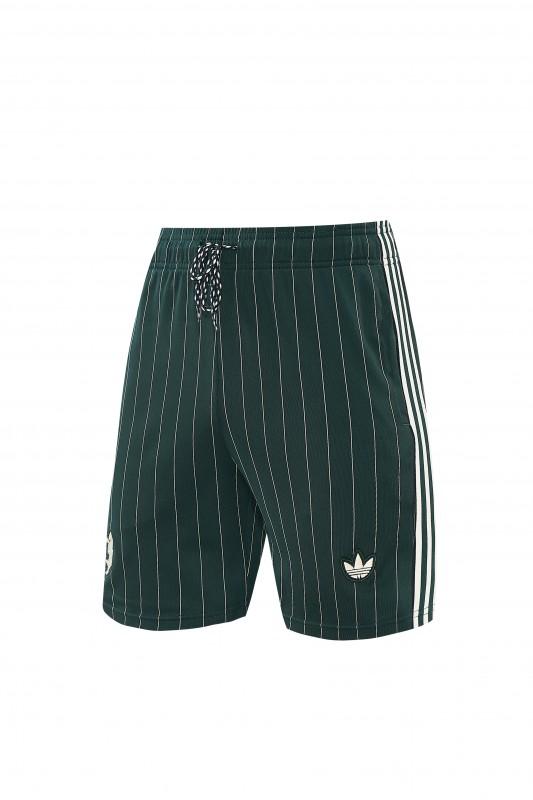 26/27 Juventus Navy Green Short Sleeve+Soccer Shorts