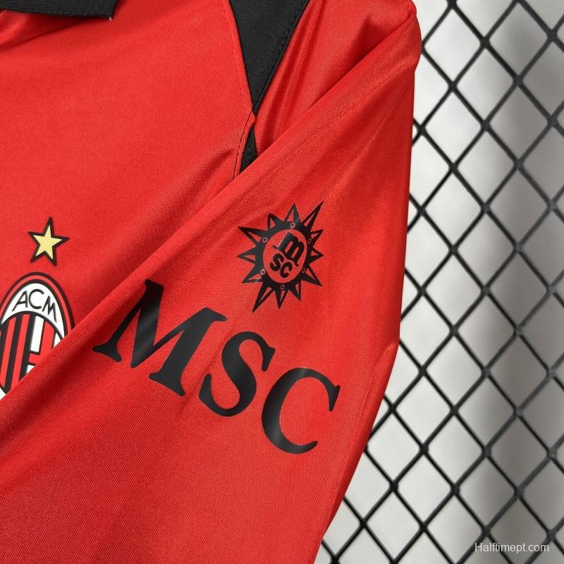 2026/27 Mens AC Milan Fourth Long Sleeve Jersey