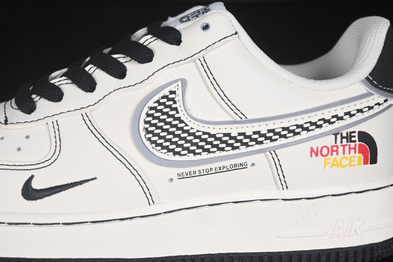 Nike Air Force 1 '07 Low Collaboration Casual Skateboarding Shoes with Full-Length Air Cushion - DD1982-349