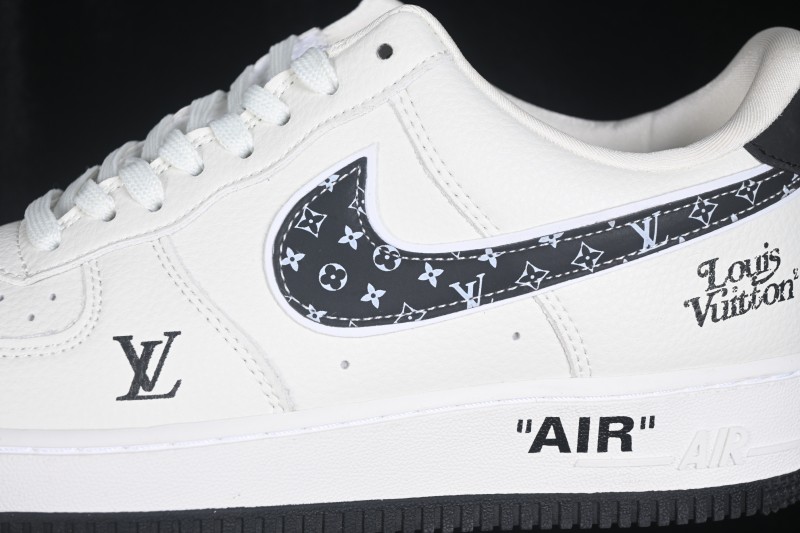 Nike Air Force 1 '07 Low Collaboration Basketball Sneaker with Full-Length Air Cushion - WY0655-104