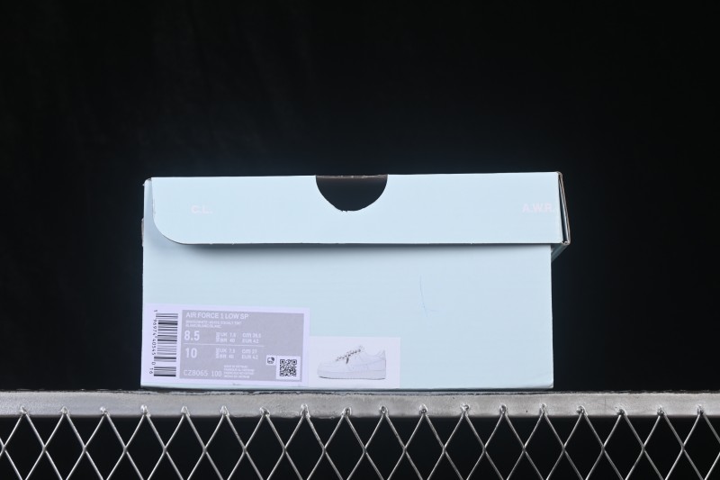 Nike Air Force 1 '07 Low Basketball Shoes with Full-Length Air Cushion - CZ8065-100