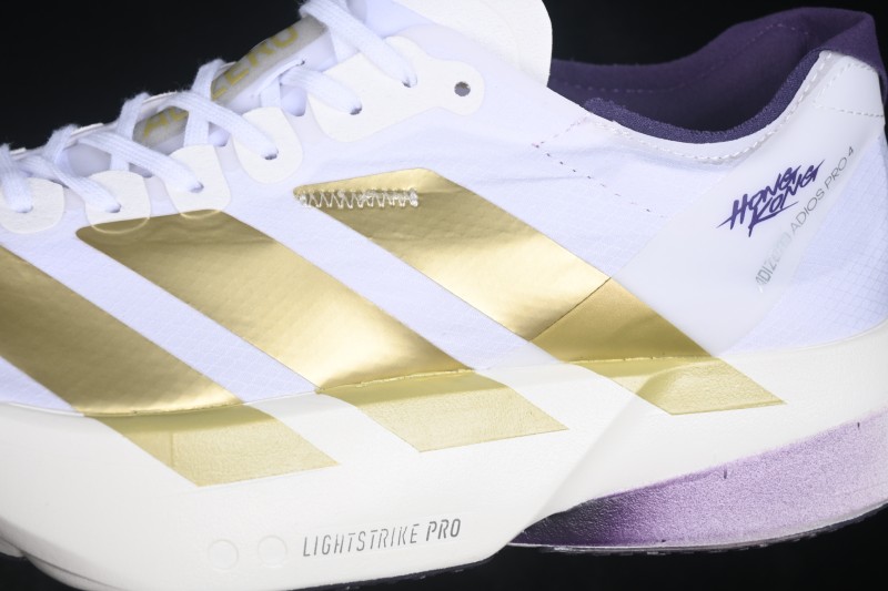 Adidas Adizero Adios 4 Lightweight Breathable Low-Top Running Shoes - KH6359