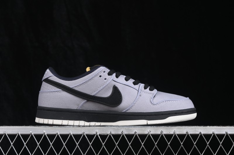 Nike SB Dunk Low Retro Skateboarding Shoes with Premium Leather Construction - FN5880-001