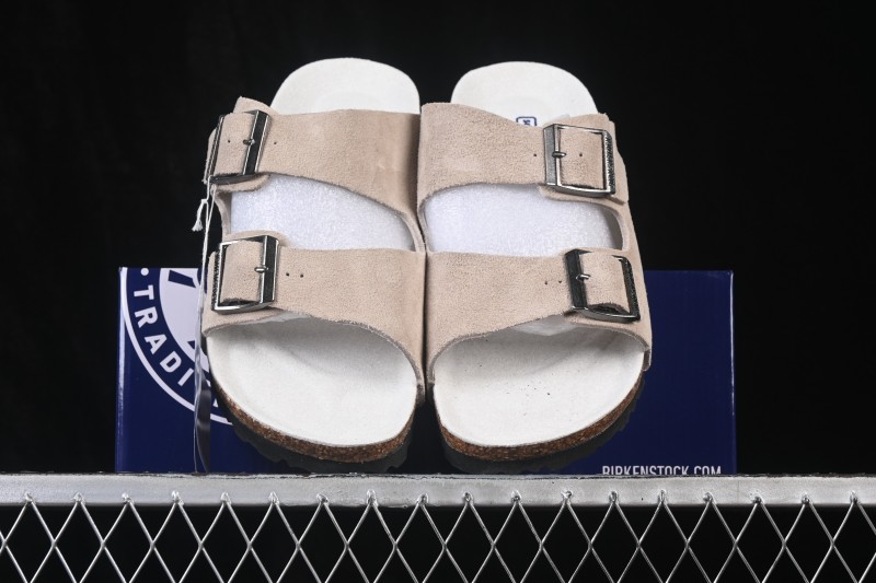 Birkenstock Sandals Series 1009527 with Soft Lambswool Lining and Cushioned Cork-Rubber Midsole - 1009527