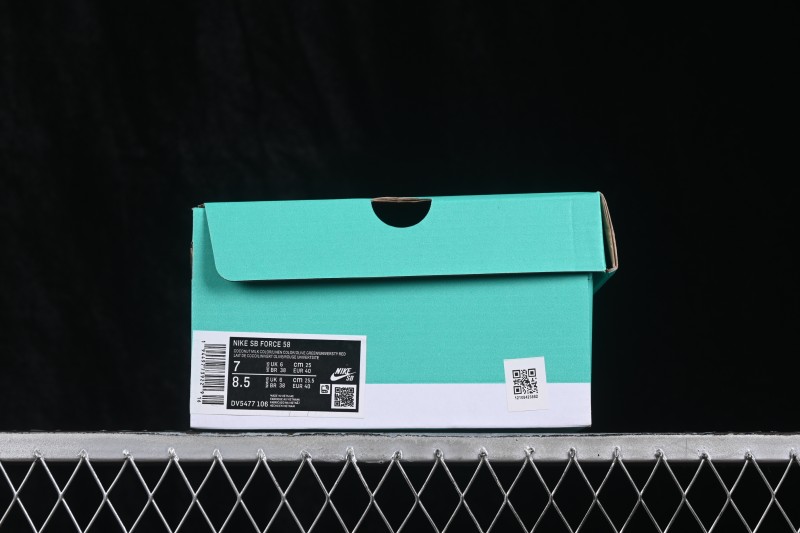 Nike SB Force 58 Retro Skateboarding Shoes with Durable Suede Overlays - DV5477-106