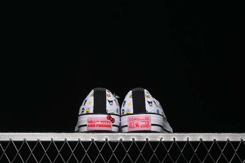 Converse ×Hello Kitty and Friends Picnic Chuck Taylor All Star Hi Low-Top Casual Skate Shoes - A17700C