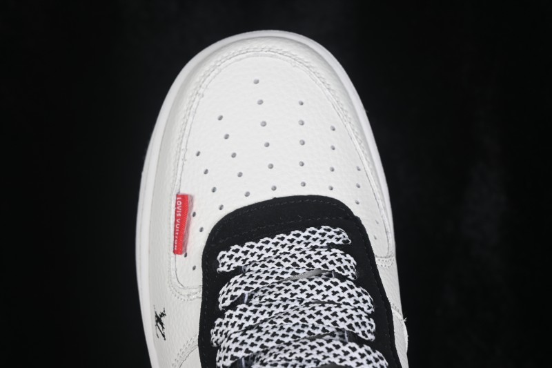 Nike Air Force 1 '07 Low Basketball Shoes with Full-Length Air Cushion - WY0655-107