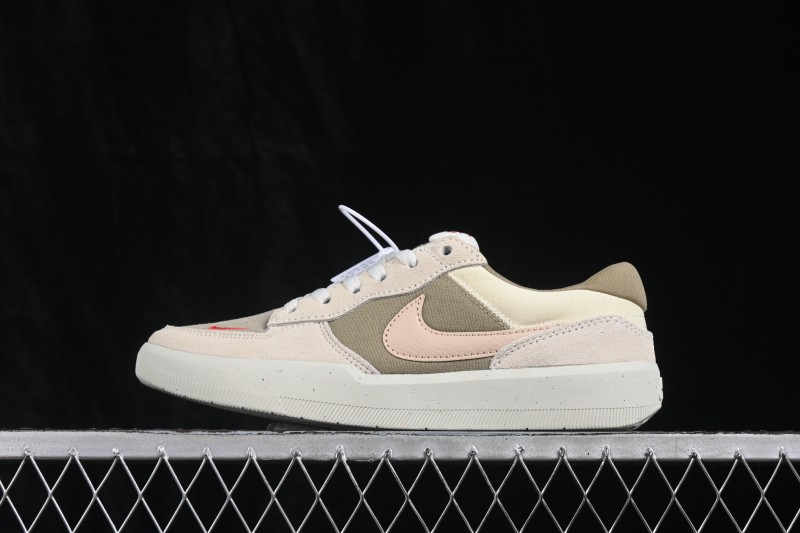 Nike SB Force 58 Retro Skateboarding Shoes with Durable Suede Overlays - DV5477-106