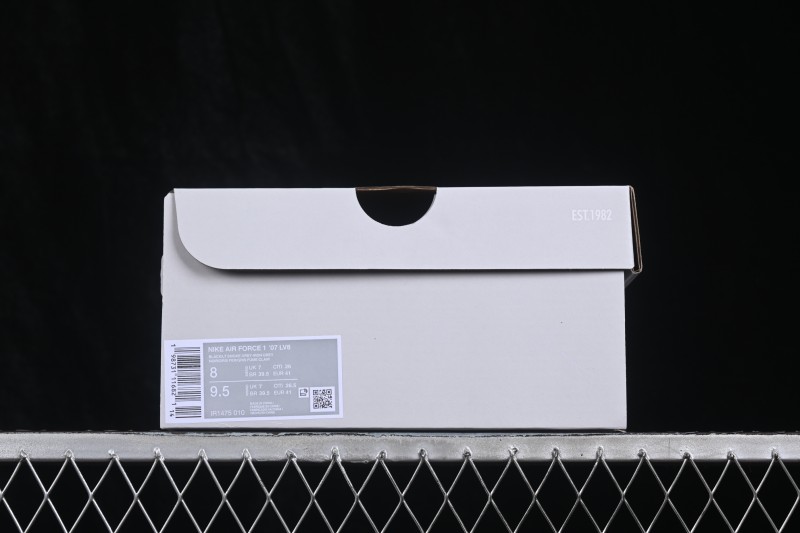 Nike Air Force 1 '07 Low Casual Skateboarding Shoes with Full-Length Air Cushion - IR1475-010