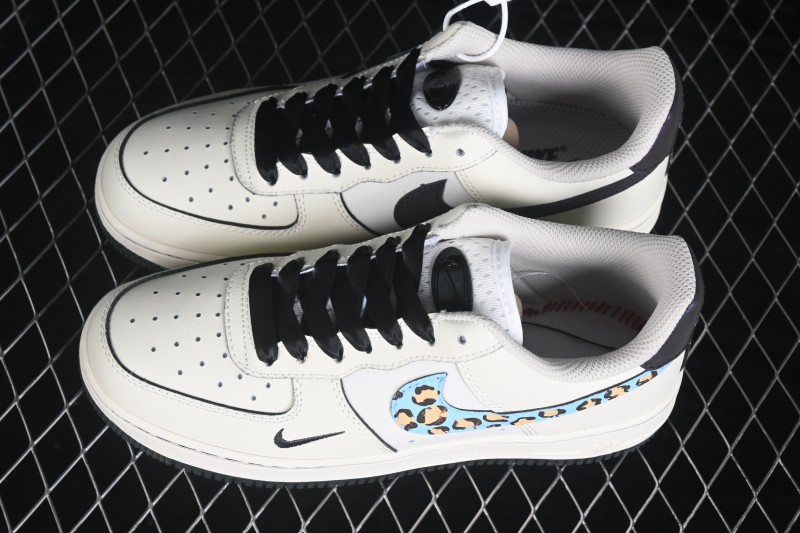Nike Air Force 1 '07 Low Collaboration Casual Skateboarding Shoes with Full-Length Air Cushion - FB1839-199