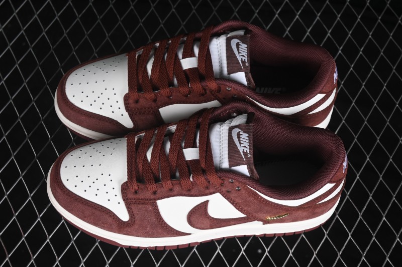 Nike SB Dunk Low Year of the Horse Wine Red Low-Top Skateboarding Shoes - IB4417-104