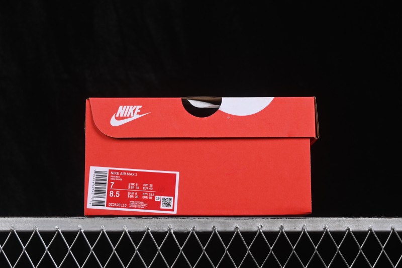 Nike Air Max 1 Retro Running Shoes with Half-Sole Air Cushion - DZ2628-110