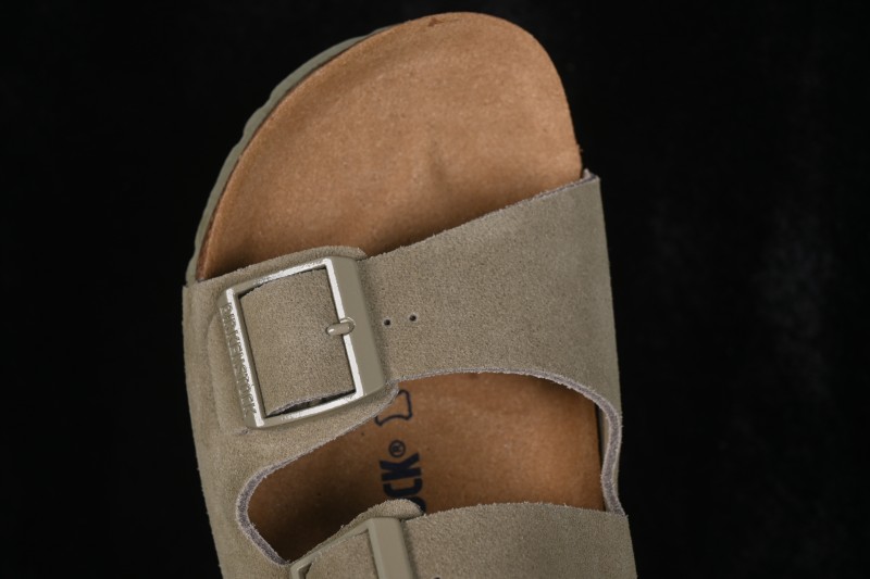 Birkenstock Arizona Two-Strap Sandals with Soft Footbed Leather Uppers - 1010503