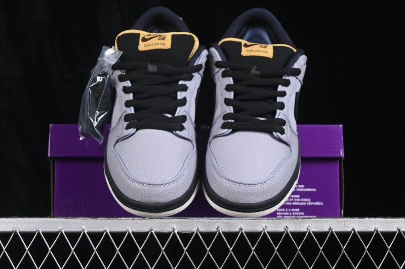 Nike SB Dunk Low Retro Skateboarding Shoes with Premium Leather Construction - FN5880-001