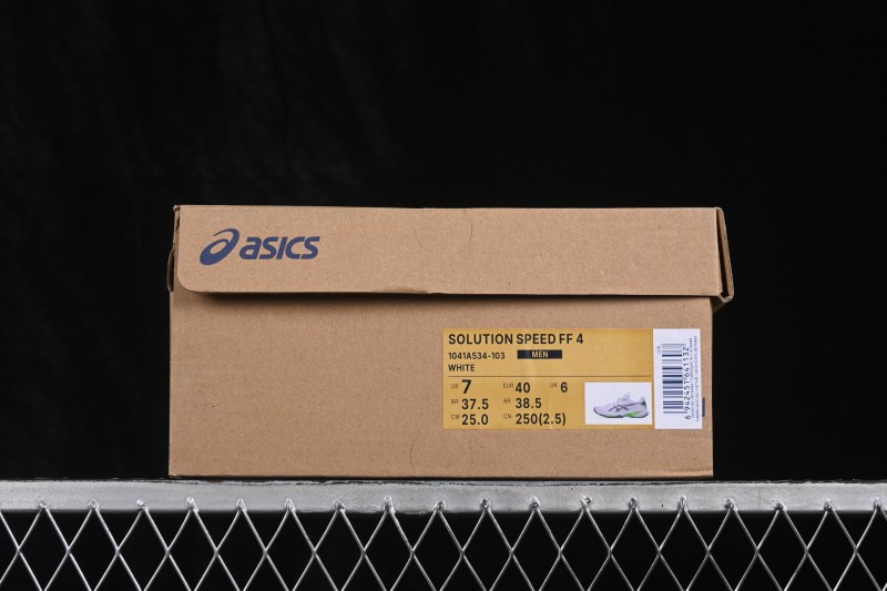 Asics Solution Speed FF 4 Retro Breathable Cushioned Running Shoes - 1041A534-103
