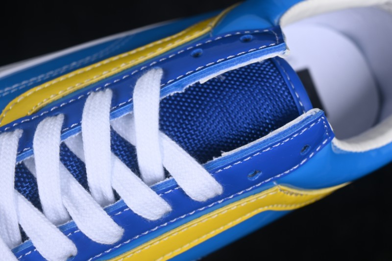 Vans Old Skool Low-Top Skateboarding Shoes with Patent Leather Finish - VN000E8VCCZ