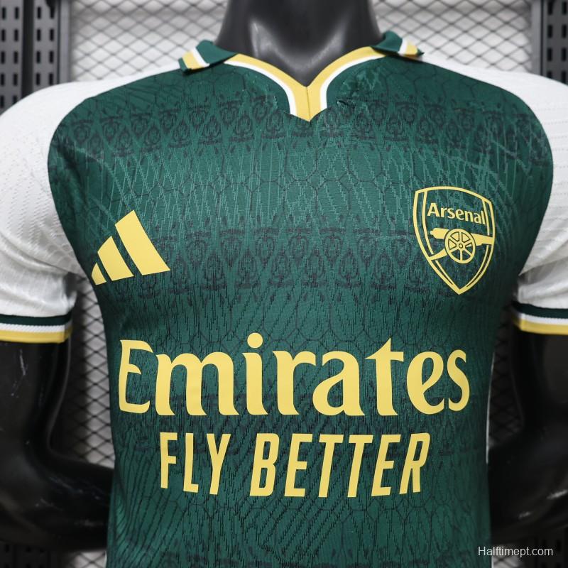 Player Version 26/27 Arsenal Green & White Special Edition Jersey