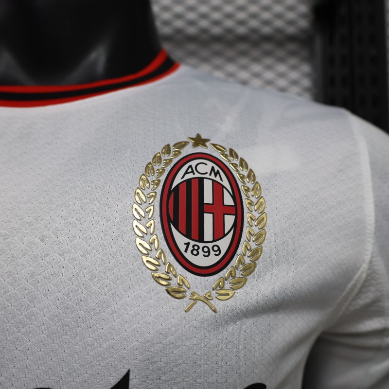 Player Version 26/27 AC Milan Away White Long Sleeve Jersey