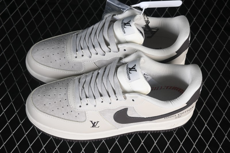 Nike Air Force 1 '07 Low Collaborative Casual Skateboarding Shoes with Full-Length Air Cushion - DN1688-816