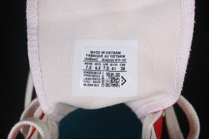 Converse Chuck 1970s Year of the Horse Limited Edition Classic Graffiti Vulcanized Canvas Sneakers - 164944C