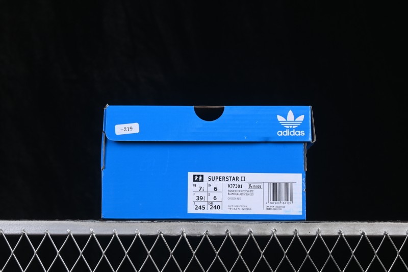 Adidas Originals Superstar II Retro Shell Toe Casual Sneakers - KJ7301