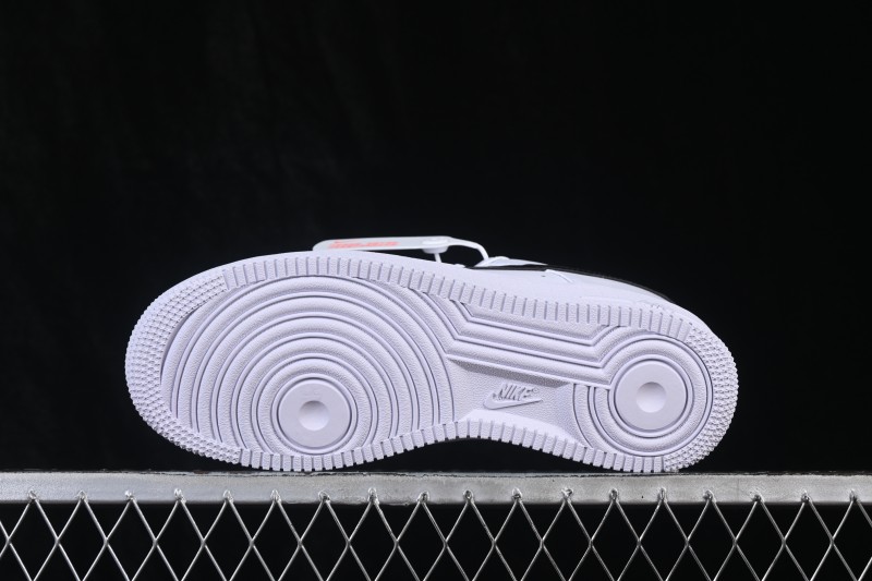 Nike Air Force 1 '07 Low Retro Basketball Sneakers with Classic Leather Upper - HF2898-101