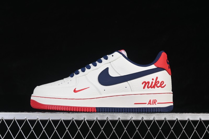 Nike Air Force 1 '07 Low Casual Sneakers with Classic Colorblocking - NH0601-544