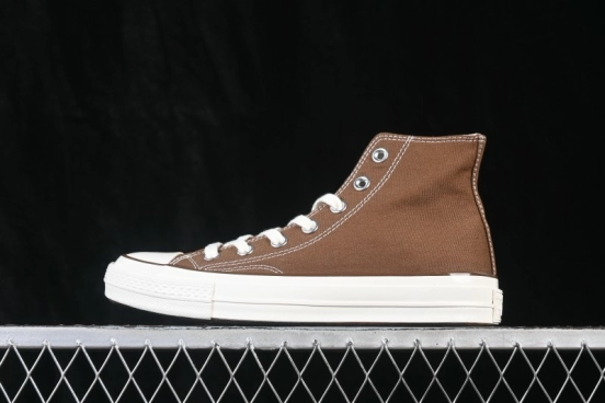 Carhartt Wip x Converse Chuck 70 High Canvas Sneakers with Classic Rubber Sole - 169220C
