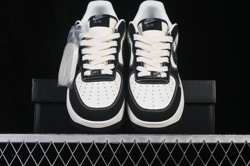 Nike Air Force 1 '07 Low Minimalist Contrast Skateboarding Shoes with Full-Length Air Cushion - MM3399-821