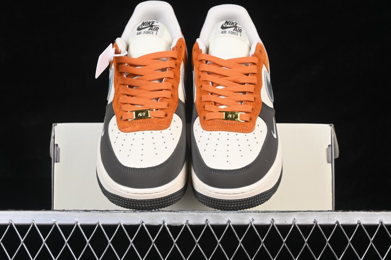 Nike Air Force 1 '07 Low Casual Sneakers with Laser Accents and Cushioned Sole - NH0601-530