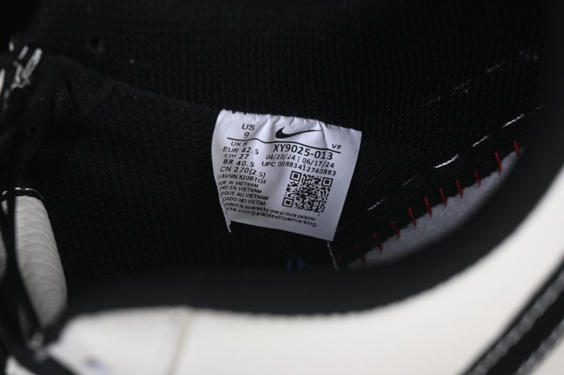 Nike Air Force 1 '07 Low Collaborative White Black Printed Casual Sneakers - XY9025-013