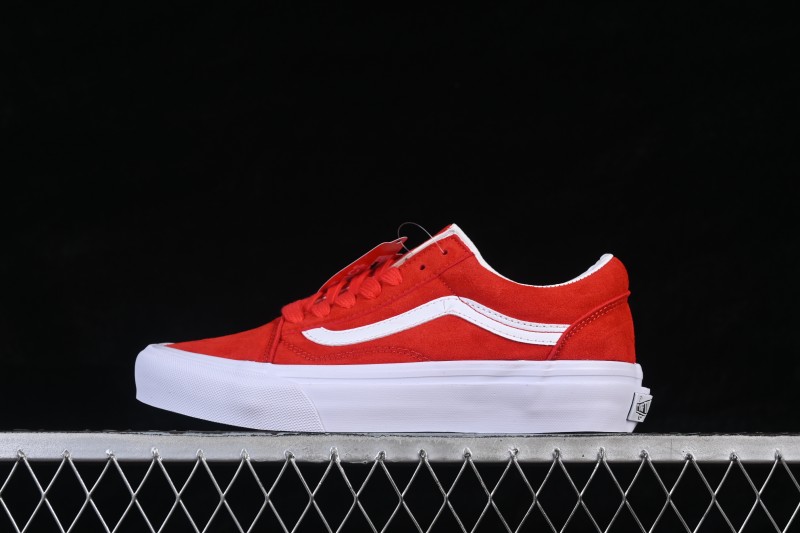 Vans Old Skool Frayed Low-Top Skateboarding Shoes - VN000D9VCJE