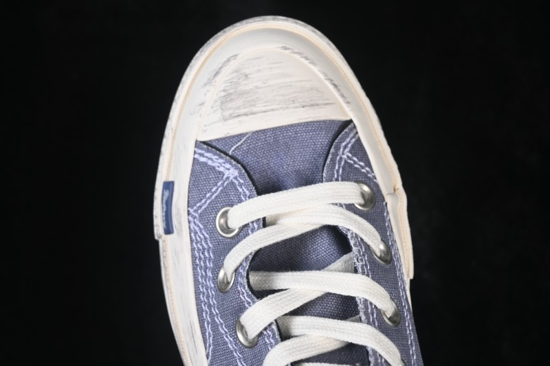 Converse Chuck 70 High-Top Canvas Sneakers with Suede Star Logo - A19148C
