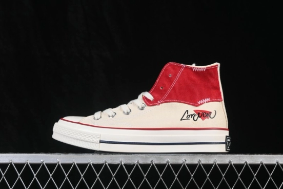 Converse Chuck 1970s Classic Graffiti Casual Vulcanized Canvas Shoes - 162053C