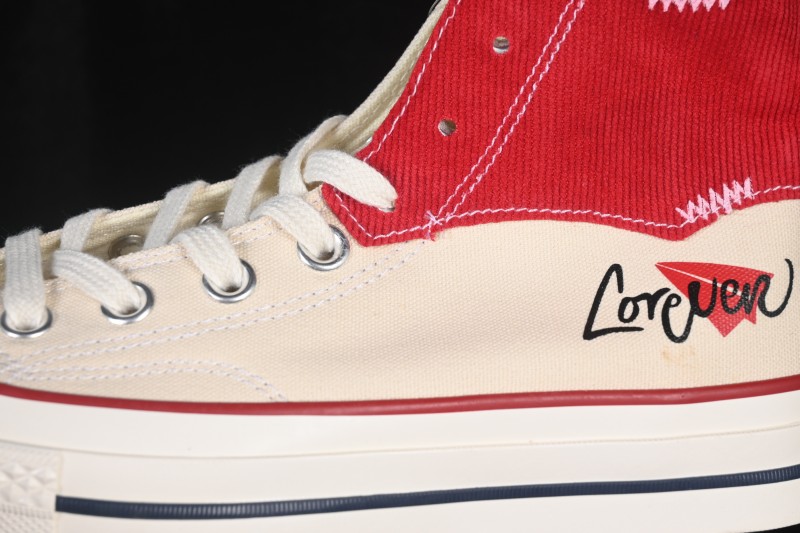 Converse Chuck 1970s Classic Graffiti Casual Vulcanized Canvas Shoes - 162053C