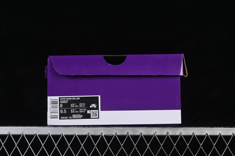 Nike SB Dunk Low Skateboarding Shoes with Premium Leather Construction - IB6206-701