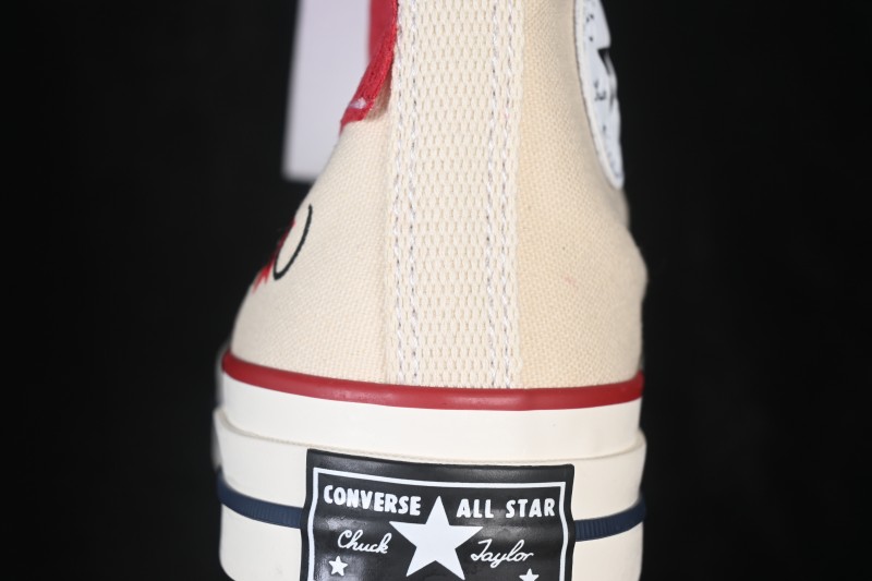 Converse Chuck 1970s Classic Graffiti Casual Vulcanized Canvas Shoes - 162053C