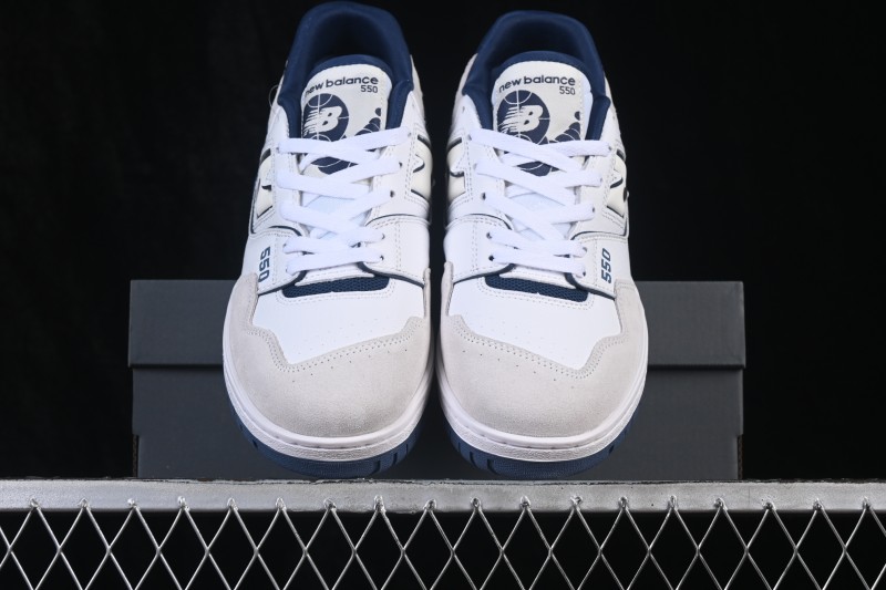 New Balance BB550 Series Leather Neutral Casual Running Shoes - BB550STG