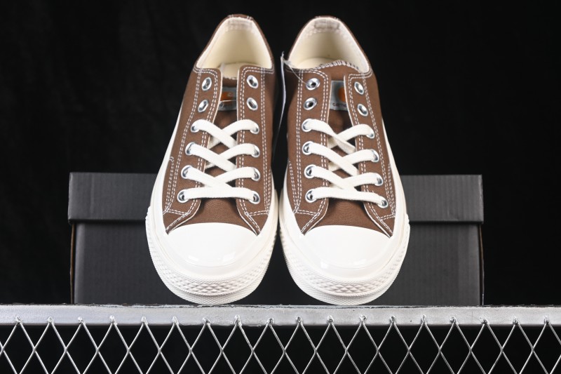 Carhartt Wip x Converse Chuck 70 High Unisex Canvas Sneaker with Classic Rubber Toe Cap - 165558C