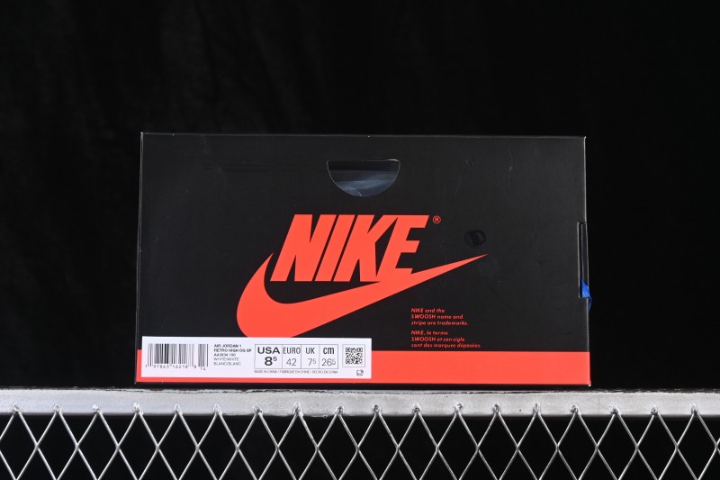 Nike Air Jordan 1 Retro High OG Off-White White Basketball Shoes - AA3834-100