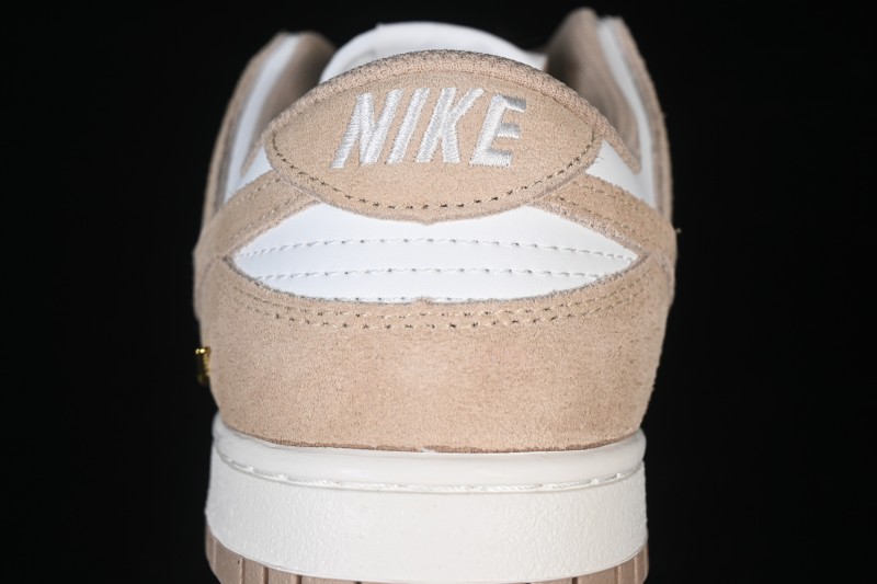 Nike SB Dunk Low Year of the Horse White Wheat Yellow Low-Top Skateboarding Shoes - IO4244-101
