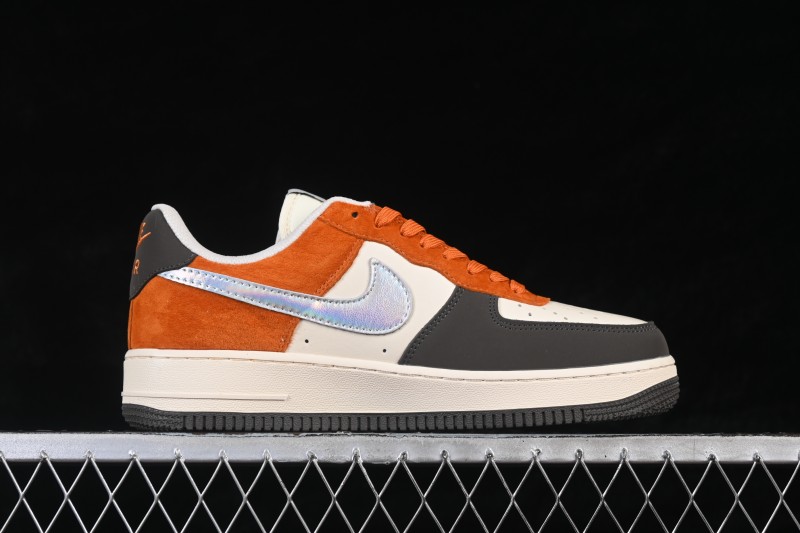Nike Air Force 1 '07 Low Casual Sneakers with Laser Accents and Cushioned Sole - NH0601-530