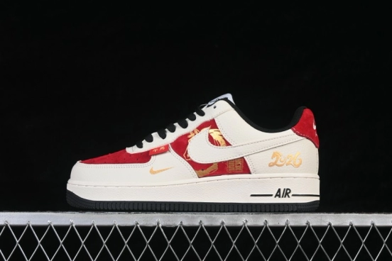 Nike Air Force 1 '07 Low Chinese New Year Year of the Horse Casual Skateboarding Shoes - XL1982-334