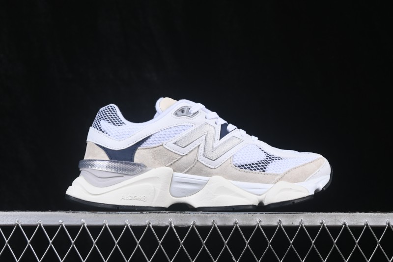 New Balance 9060 Retro Casual Running Shoes with Mesh and Suede Upper - U90603MT