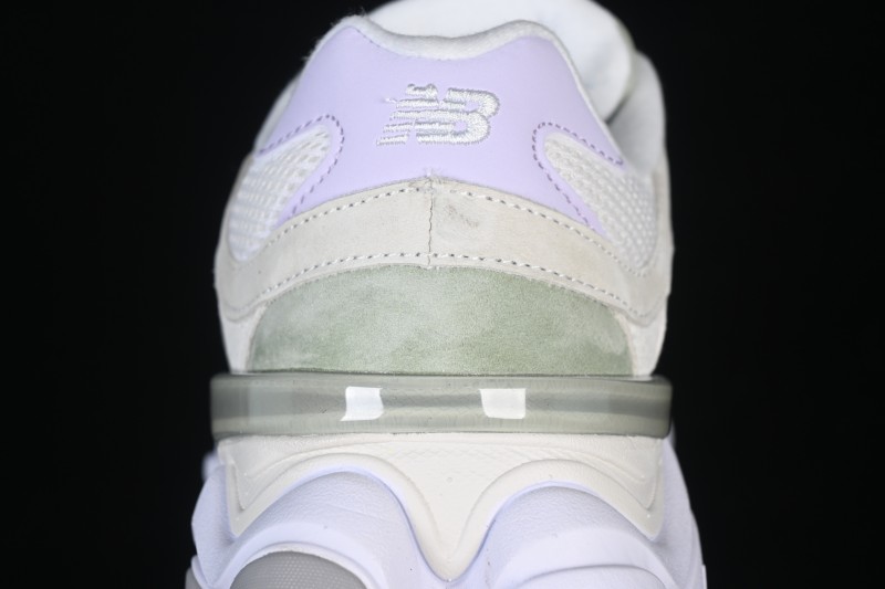 New Balance 9060 Retro Running Shoes with ABZORB Cushioning and Suede Overlays - U9060AUC