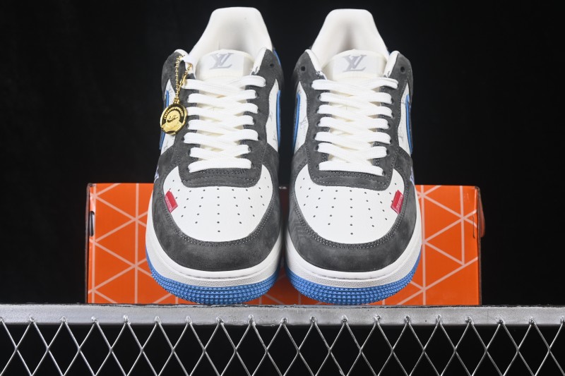 Nike Air Force 1 '07 Low Basketball Shoes with Full-Length Air Cushion - WY0655-111