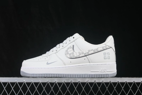 Nike Air Force 1 '07 Low Casual Skateboarding Shoes with Full-Length Air Cushion - WY0655-126
