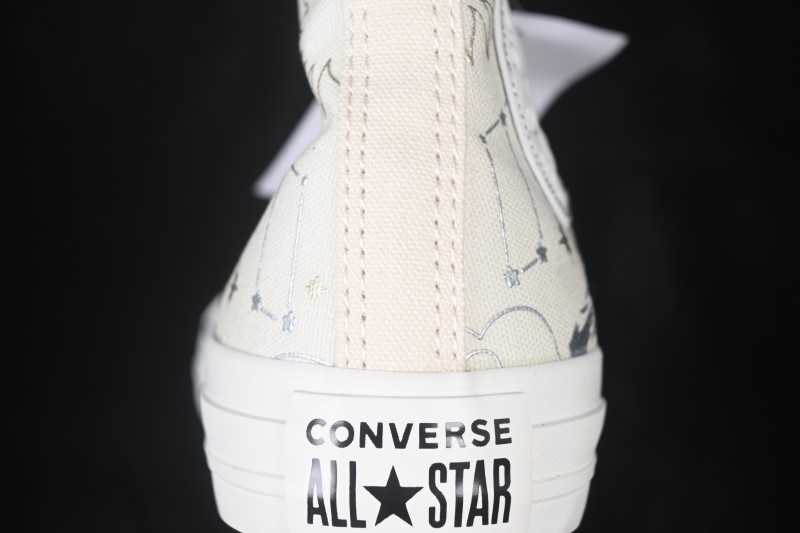 Converse All Star High-Top Casual Canvas Shoes with Star Constellation Print - A23869C
