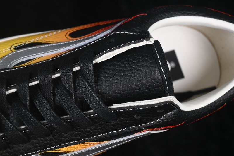Vans Old Skool Flame Series Low-Top Casual Skateboarding Shoes - VN000D9RCJK